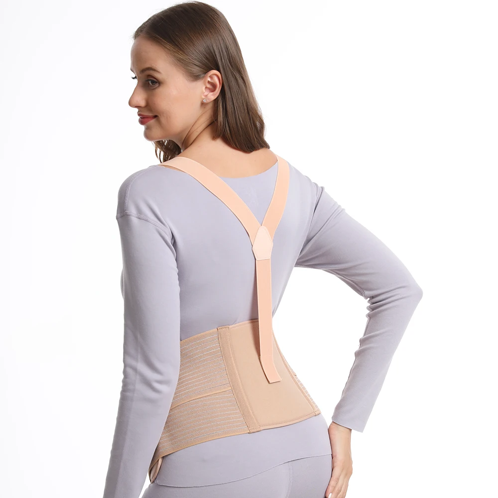 Hot selling Discount  3 in 1 Adjustable Breathable elastic belly back support band brace maternity belt  for Pregnant Women