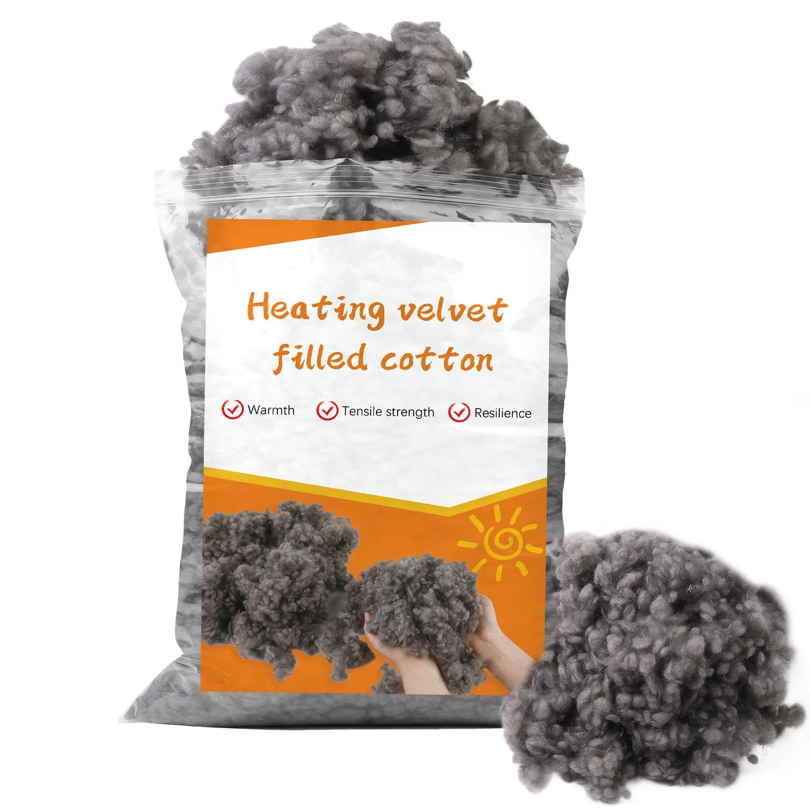 Heating fleece filling cotton wholesale polyfill stuffing Soft Insert Polyester Stuffing
