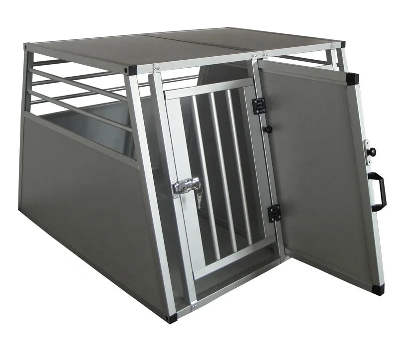 High Quality Aluminum Dog Pet Transport Cage