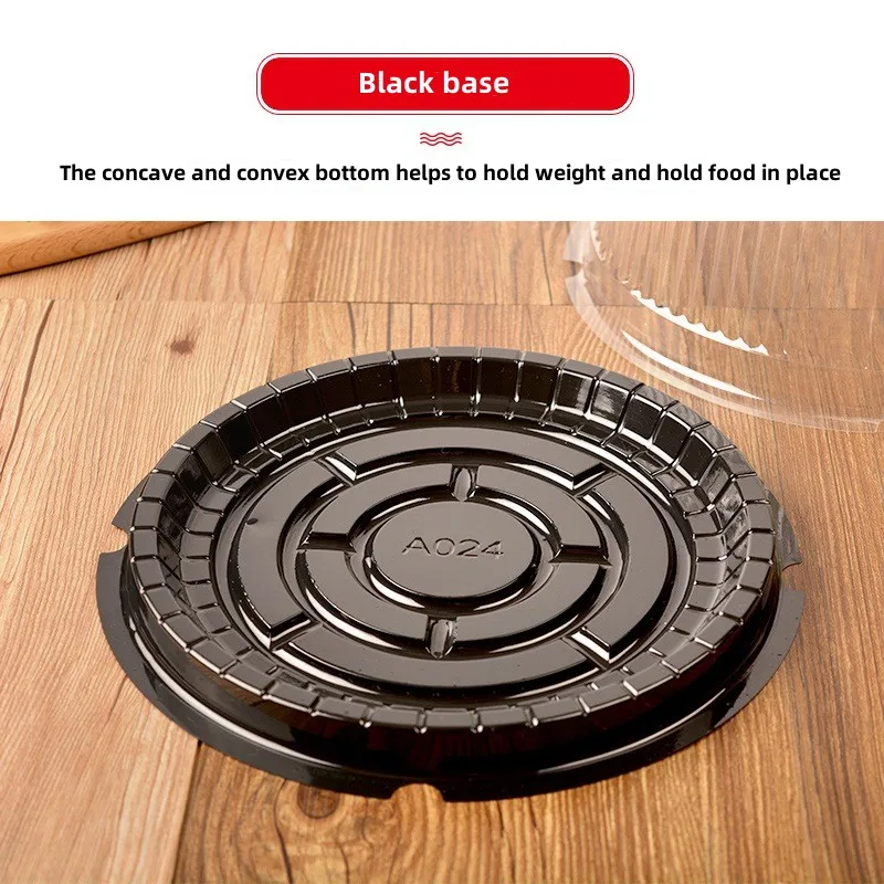 Container Single Cake Boxes PET Biodegradable Food Plastic Birthday Wedding Cake Packaging Box,plastic Product Packing Carton
