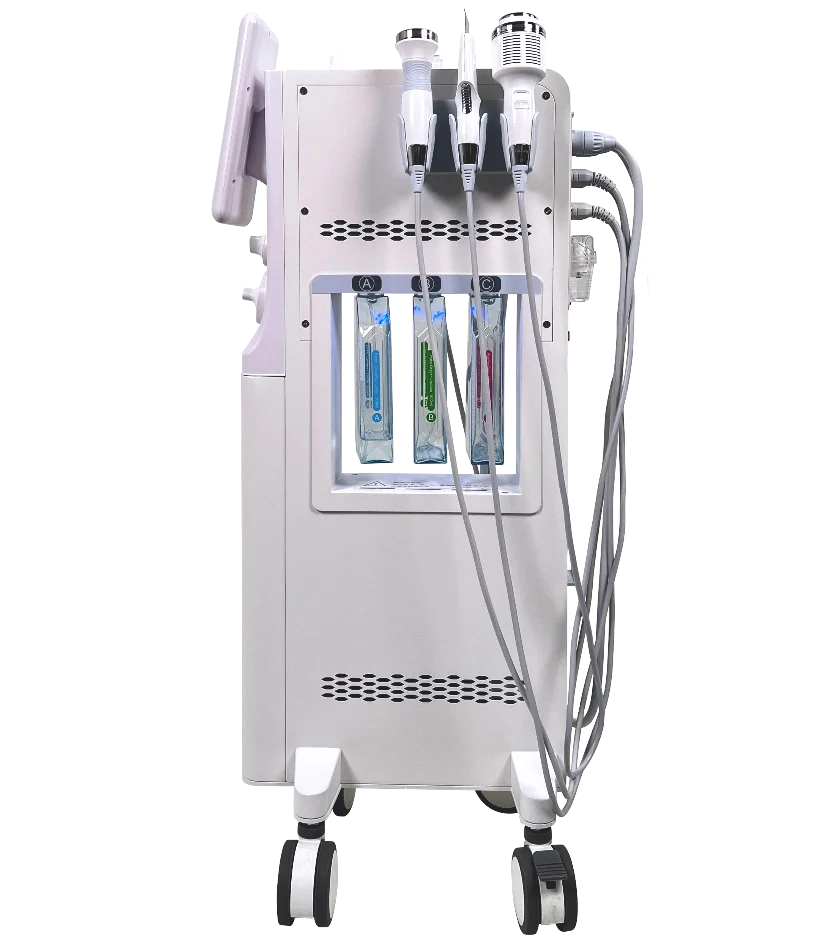 2023 RF and multifunctional oxygen water hydrant facial wrinkle remover for facial care Oxygen Facial Machine