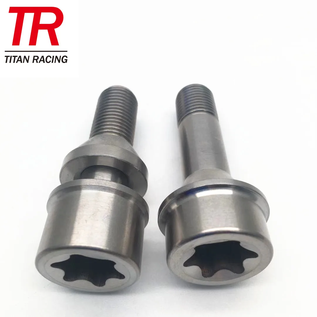 B M W F Series Natural GR5 Titanium  M14x1.25x28/35/43 wheel lug bolt/screw