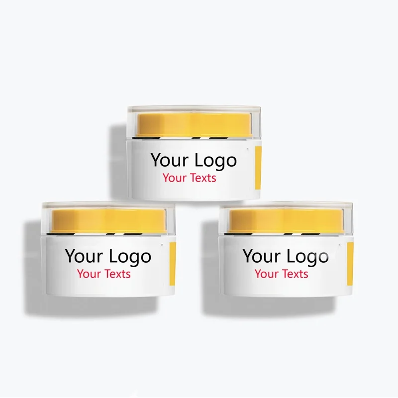 custom color and texts 1.7oz jar premium pmma double wall jar advanced Tightening Neck Cream Plus acrylic jar container