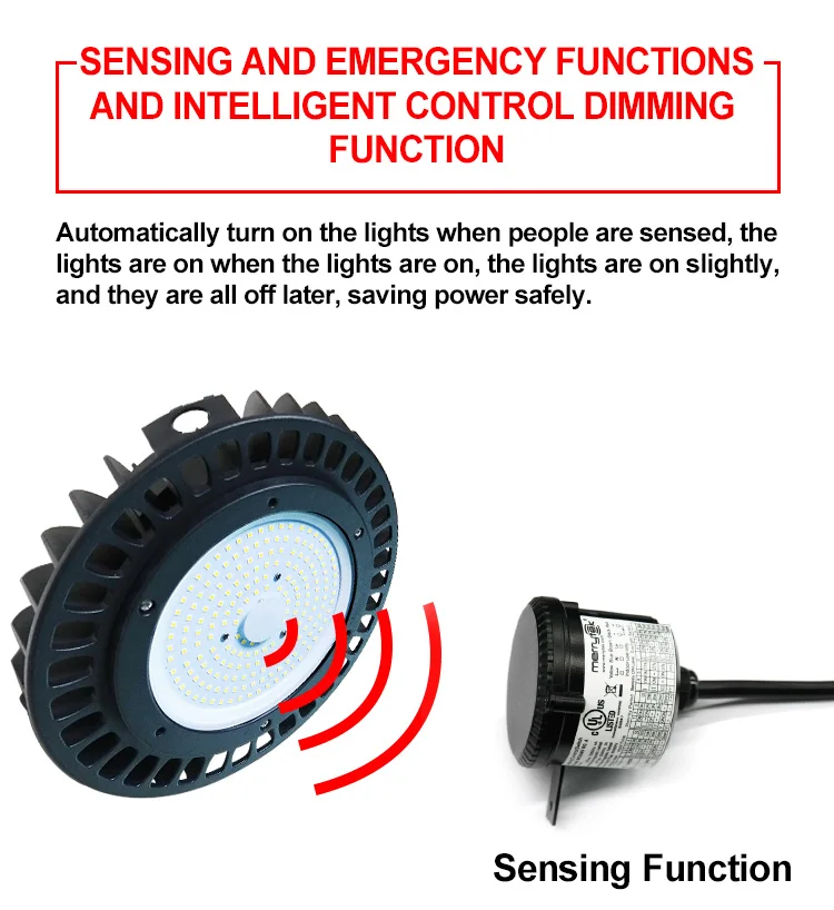 IP65 high quality 5 years warranty ufo highbay light UL 100w 120w 150w 200w 240w 300w 400w 500w ufo led high bay light lamps