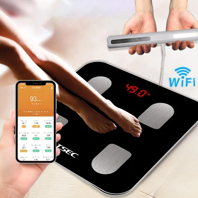 
Waterproof Measuring Digital Health Analysis scale Electronic Body fat Composition bathroom scale 