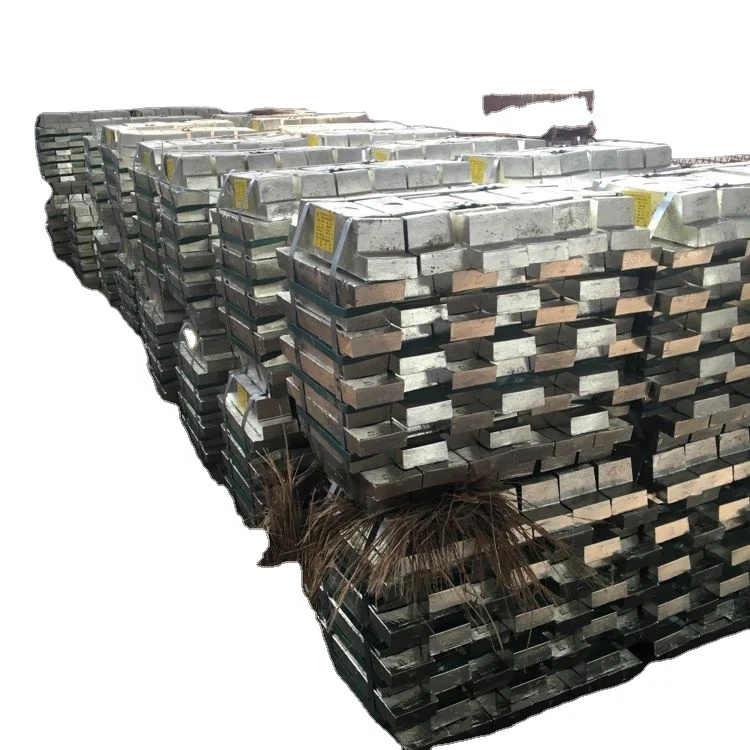 Primary Tin Ingot with 99.95% Purity Tin Metal Ingot