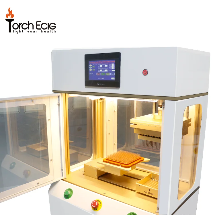 Lifetime warranty automatic vape pod  thc cbd oil 510 vape cartridge filling machine