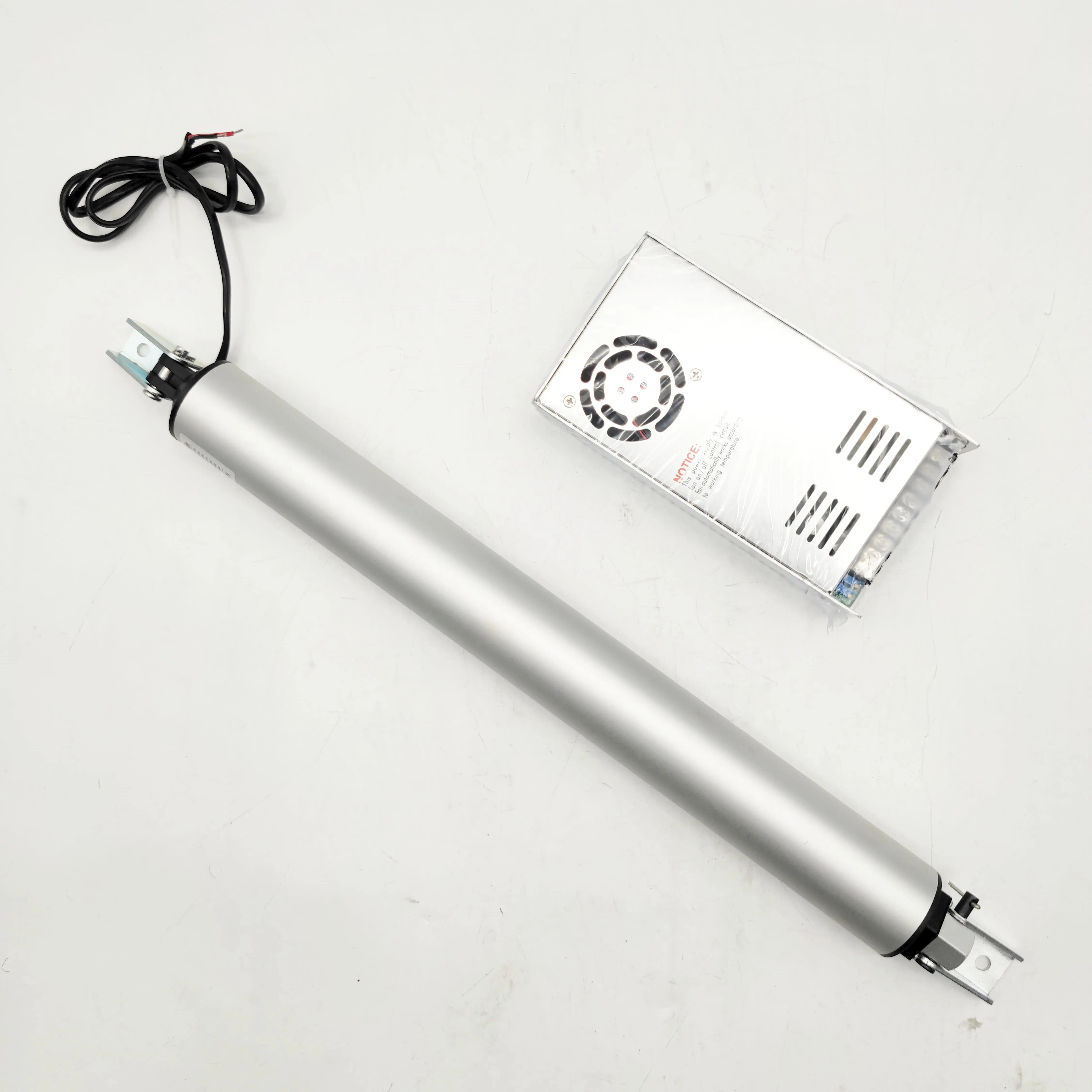 12VDC 24vdc 230mm/s 22lb force high speed linear actuator fast acting tubular actuator for door open