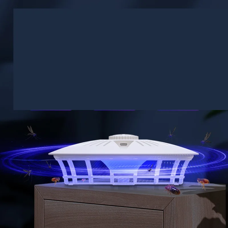 Flea Trap Household Flea Trapping Pet Clearing Flea Indoor Trapping Pest Light Lure Sticky Mosquitoes