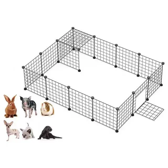 Indoor Small And Medium-sized Dog Fences Free Combination Of Protective Fences Dog Shelters Boards Fences