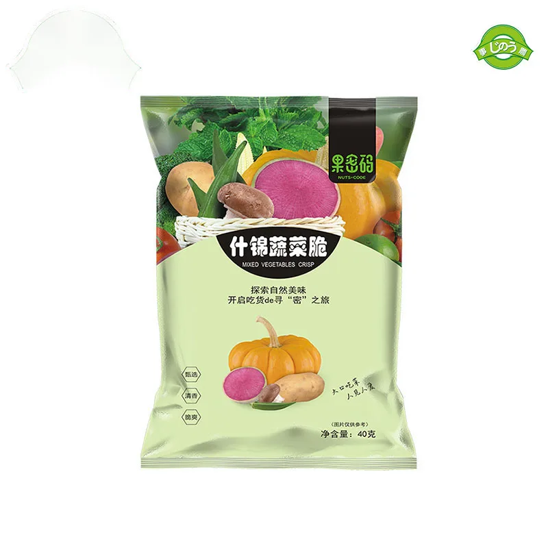 
Hot selling snacks food chips dry vegetable dehydrated vegetables okra and mushroom pumpkin 