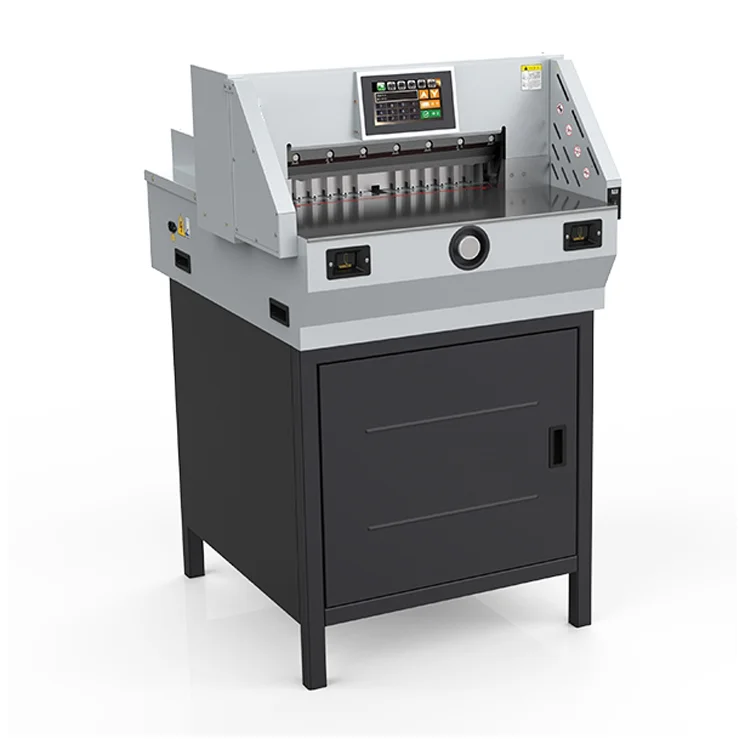 4606 4908 electric touch screen paper cutter guillotine machine