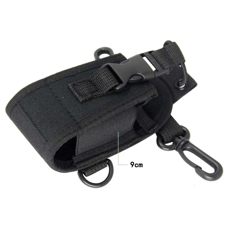 Holder Pocket Portable Tactical Molle Radio Walkie Talkie Pouch Waist Interphone Holster Carry Bag
