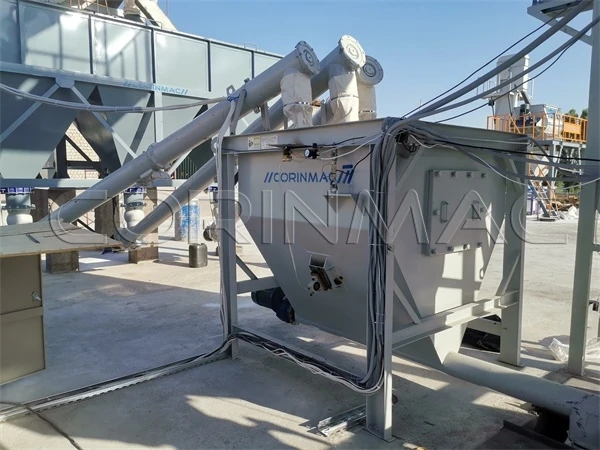 Automatic dry mortar production line
