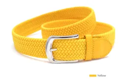 Многоцветный пояс для гольфа без проушин для гольфа стрейч плетеный пояс для женщин