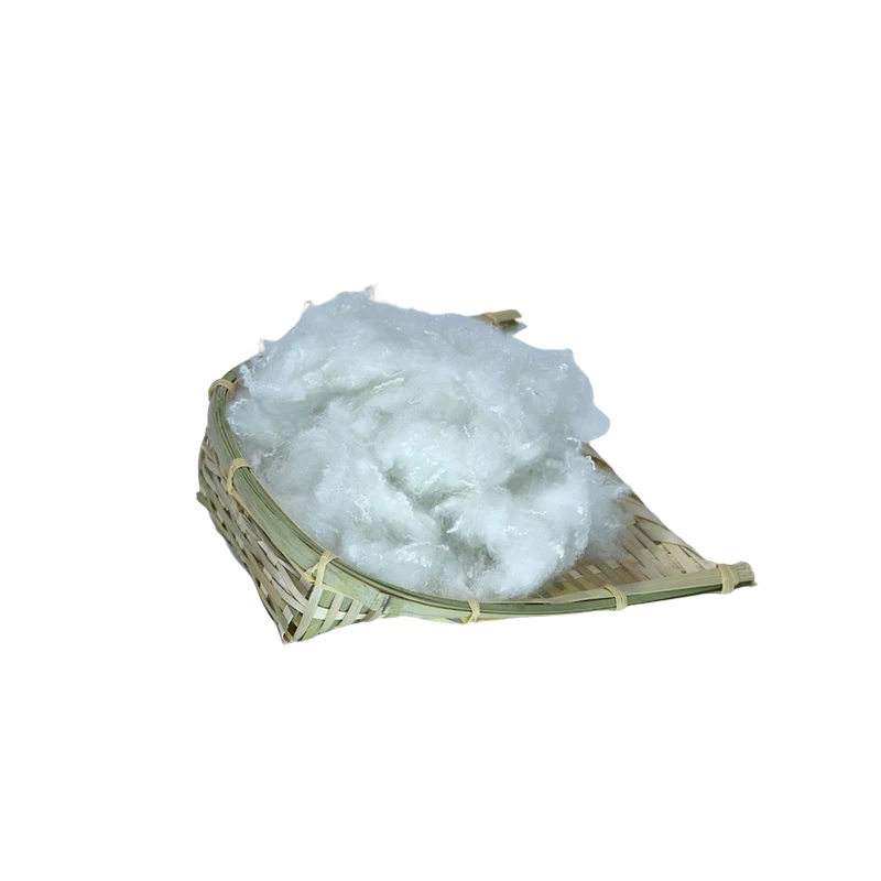 Micro Denier Polyfill manufacturer 2.5D Down like Virgin Recycled Polyester Fiber