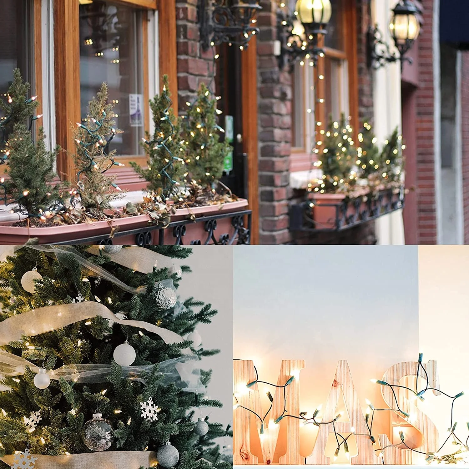 Christmas Fairy lights string 10M 100 leds Festive decorations Mini LED Fairy lights low voltage power supply