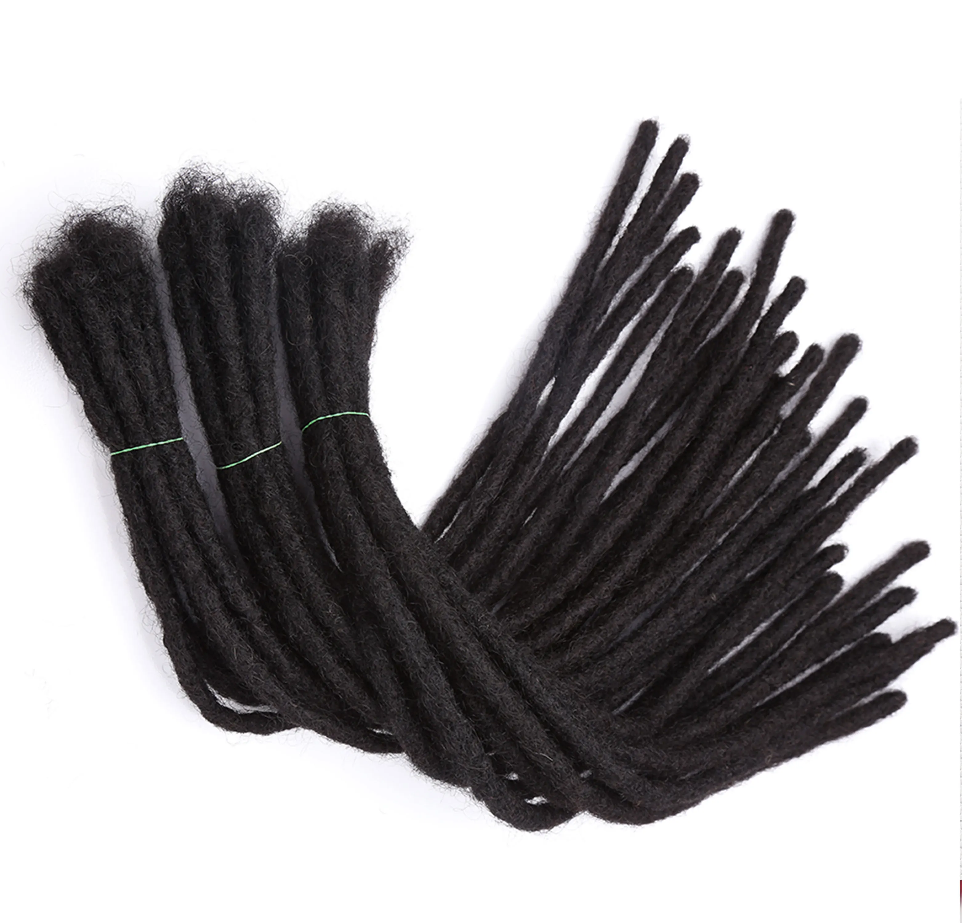 Оптовая Продажа афро курчавые 100% человеческие волосы продукты для блонд locs дредов вязанные крючком косички