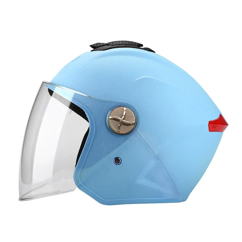 
Motorcycle Protection Abs Half Face Helmet Top Quality blue For Adult Off-road Helmet China White/black S/m/l/xl Safe Driving 