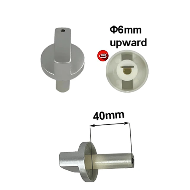 long d shaft kitchen plastic gas electric cooker oven knobs for stove hob control