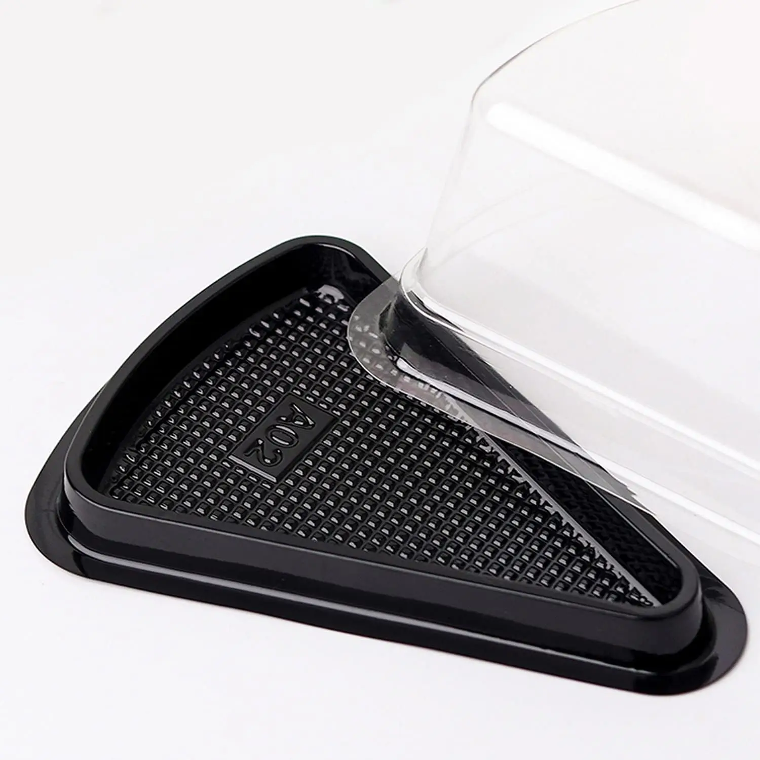 Tin Helukitty Pet Triangle Chocolate Packaging Cake Boxes Cover For Slice Cake With Lid