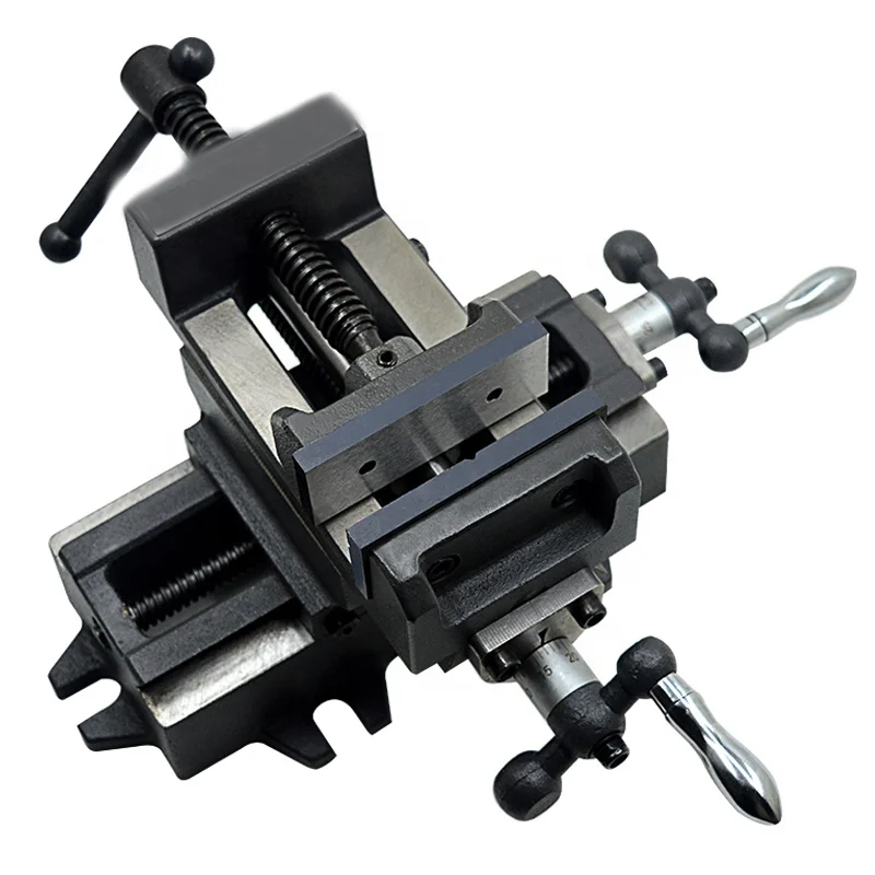 sell hot 6' Vertical and Horizontal Cross Slide Drill Press Vise for Milling and drilling machine from DIJIN