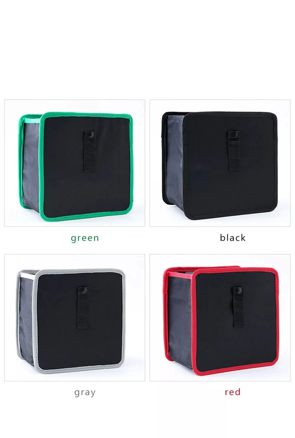 Factory Hot Sale Foldable Car Trash Can Waterproof Hanging Trash Can With Side Bags Garbage Bag For Cars