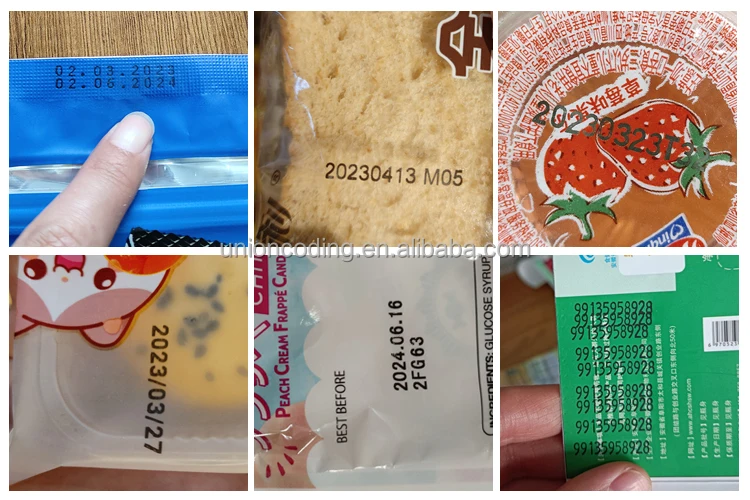 Date Coding Ribbon Batch Number Black Hot Stamping Foil For Hp-241b Coding Machine Print On Flexible Package