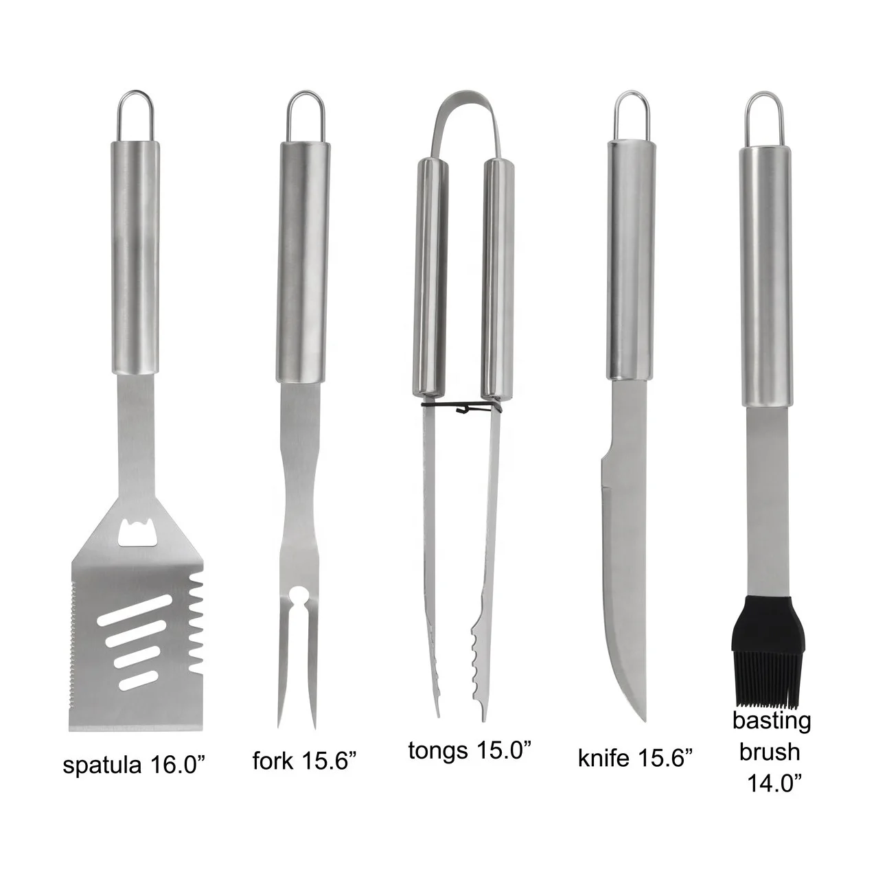 Hot Sale 24 Pcs Bbq Set Wood Tool Handle Grill BBQ Tools Set with Wooden Handle with Aluminum Case Box