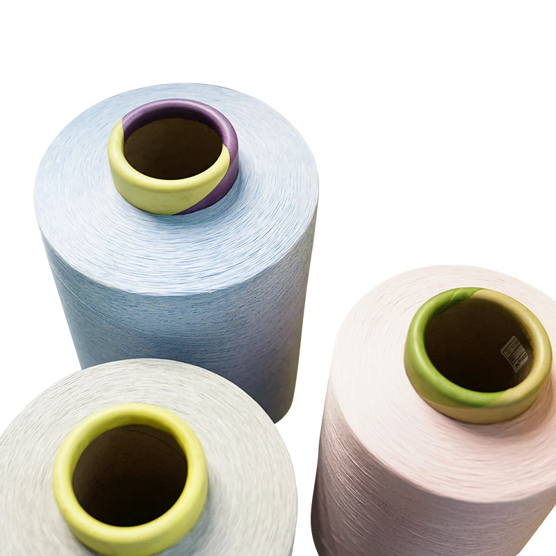 100% polyester textured filament DTY yarn 300D/96F dope dyed colors polyester yarn