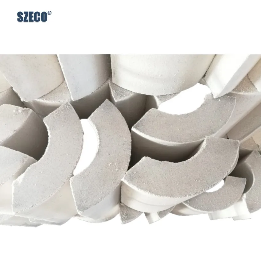 ASTM Closed Cell Expanded Perlite Pipe Thermal Insulation Cover perlite production line