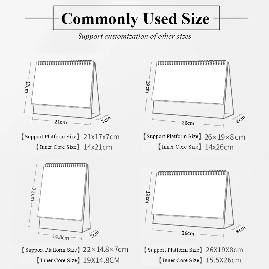 Promotion Custom Photo Frame Calendar Office Gift Cheap Saddle Stitch Spiral Binding Daily Monthly Printing Wall Calendar 2025