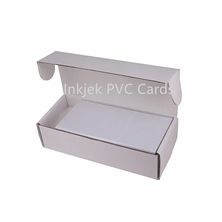 Струйная ПВХ пластиковая карта для струйных принтеров Epson и canon