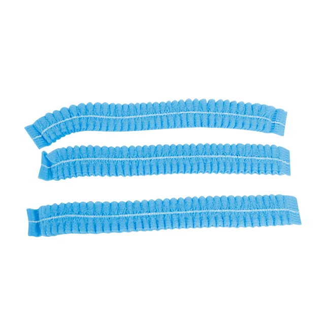 Medical Disposable PP Surgical Cap Doctor Nurse Bouffant Cap Non Woven Hair Covers Mob Clip Cap XR 3 Years Class I GB15979-2002