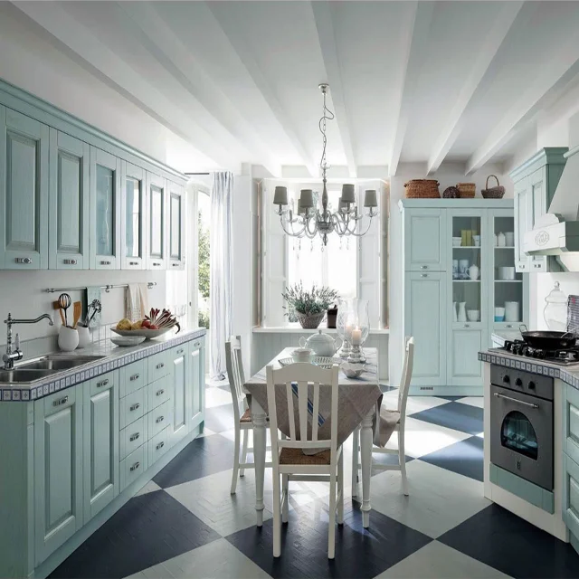 HZ  New Modern Style Kitchen Furniture  Modular Customized Kitchen Cabinet