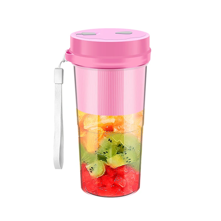 New Arrival 300ml Juice Blender 2 Blades  knife sharper Electric Fruit USB Rechargeable Juicer Wholesale