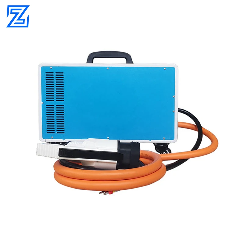 Fast EV Charging Station 30KW Portable DC Charger for Electric Car CCS2 European Standard on the Road