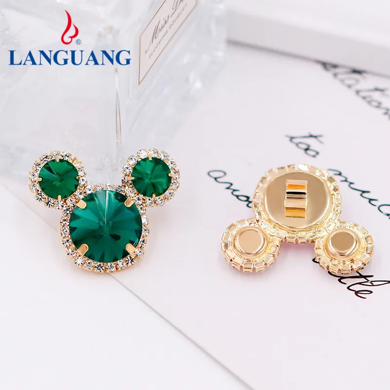 Lan Guang новые модные маленькие ювелирные изделия с животными пуговицы DIY аксессуары