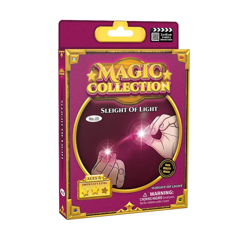 creative funny stress relief thumbtip magic  toys ,electronic toys, Sleight Of Light Magic Trick