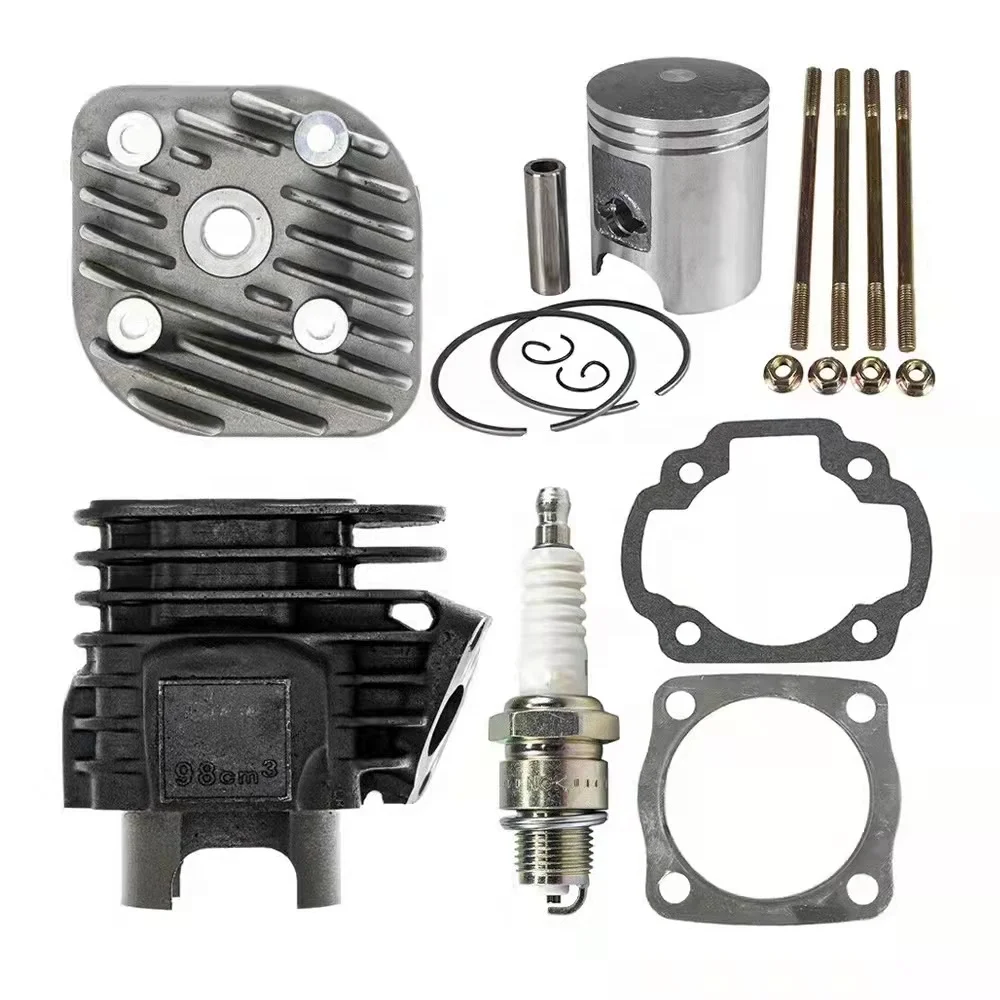 Suitable for Polaris Sportsman 90 Scrambler 90 Predator 90 Cylinder Tip Kit 2 stroke 52mm