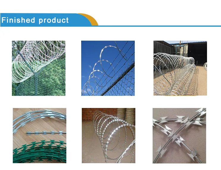 FANLIAN  Full Automatic Razor Blade barbed wire making machine 25 Tons Punching Machine