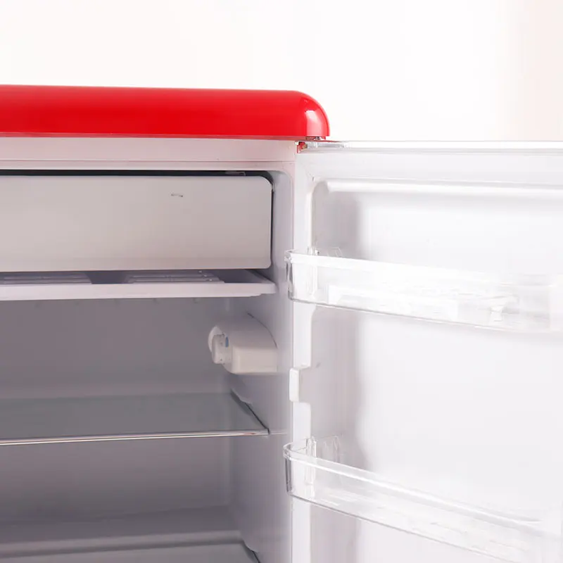 BC-90  top 2023 Black color Stainless steel  under counter bar fridge and single door freezer