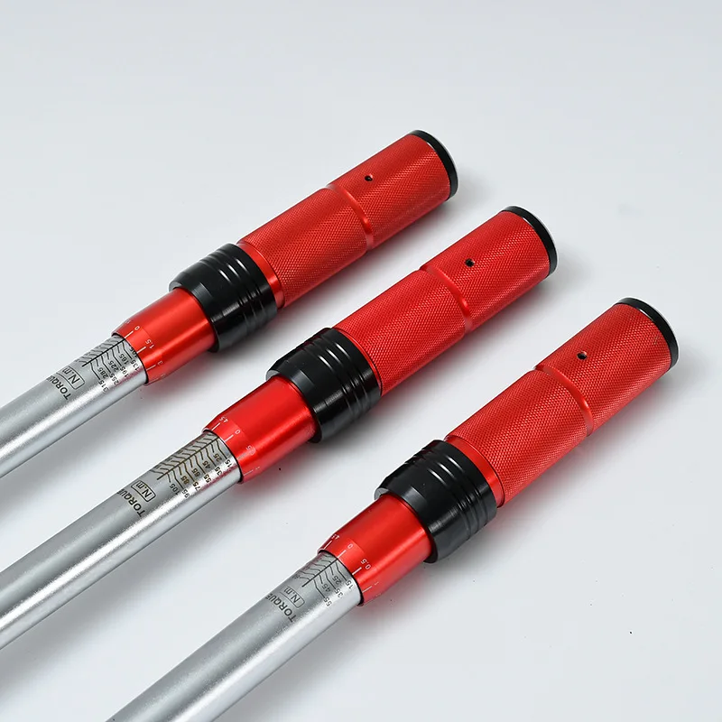 Mini mechanical torque wrench preset torque adjustable 3/8 range 10N.m-60N.m adapter