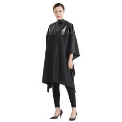 Накидки для волос с индивидуальным логотипом, накидки для стрижки волос с принтом зонта, простые товары для парикмахерской, Парикмахерская накидка