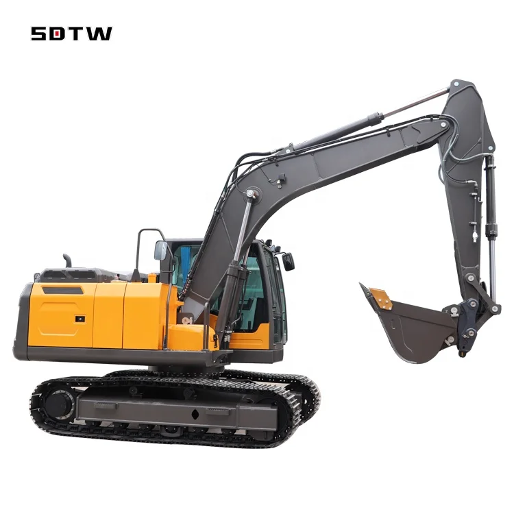 Russia Good Price crawler Excavator rockies Manufacturers 15 Ton Yuchai engine New TW150 excavator With Cheap Prices