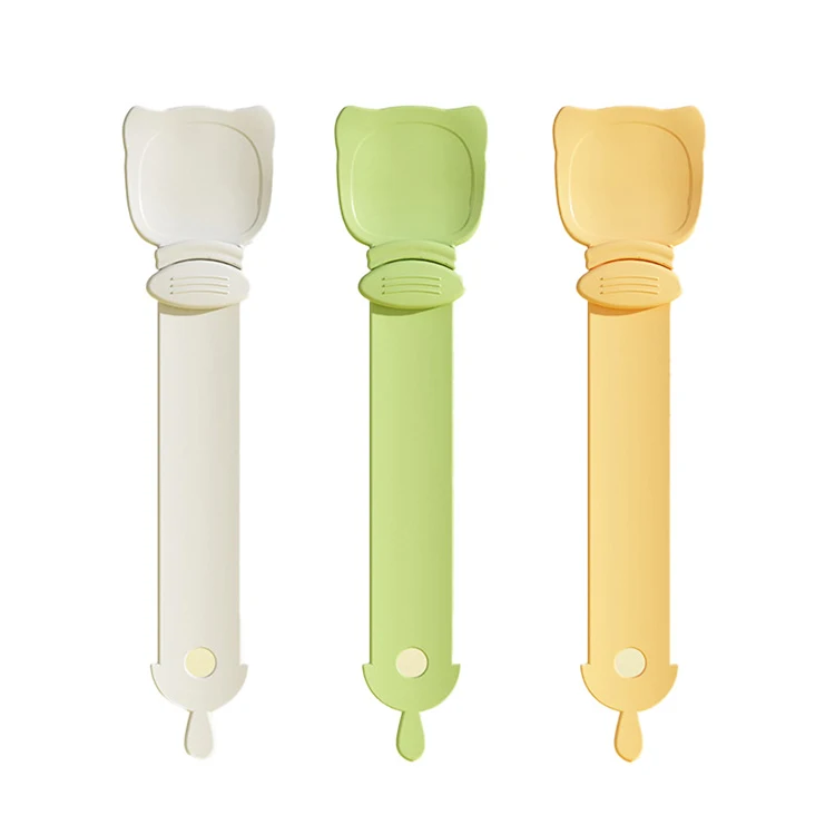 Amaz Hot Selling New Cat Bar Feeder Squeezing Spoon Cat Bar Spoon Snack Cat Feeding Spoon Pet Supplies