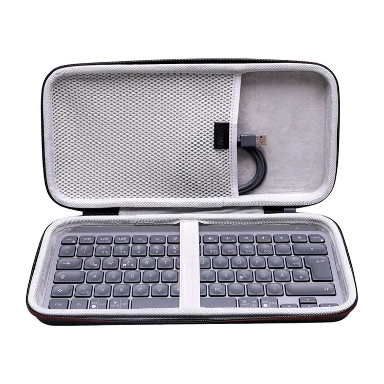 Custom Universal Hard Shell EVA Plastic Wireless Keyboard Carrying Case for Tablet