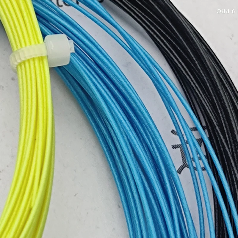 2PC Badminton Racket String 0.66mm Machine Stringing Tools Practice Net Made in Janpan