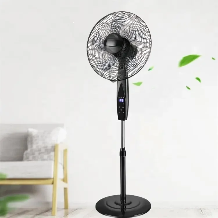 Selling Vertical Multifunctional Home Electronic Stand Fan 50W Air Cooling Pedestal Fan High Speed