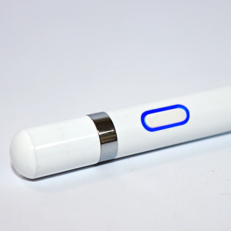 European  hot sell new fashion customized  white colour metal alloy active stylus pen for touch screen for apples pencil